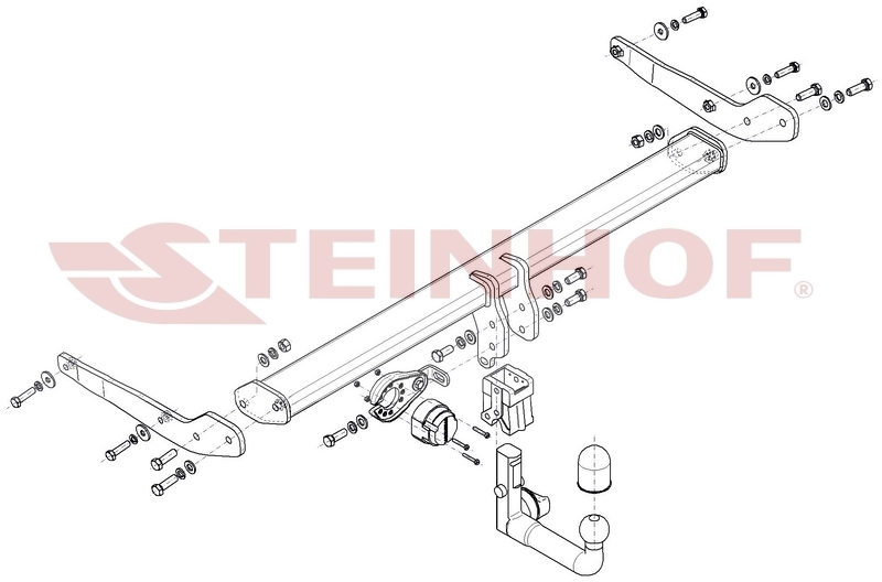 Vertikalna vlečna kljuka Seat Ateca - (KH7) - od 04/2016